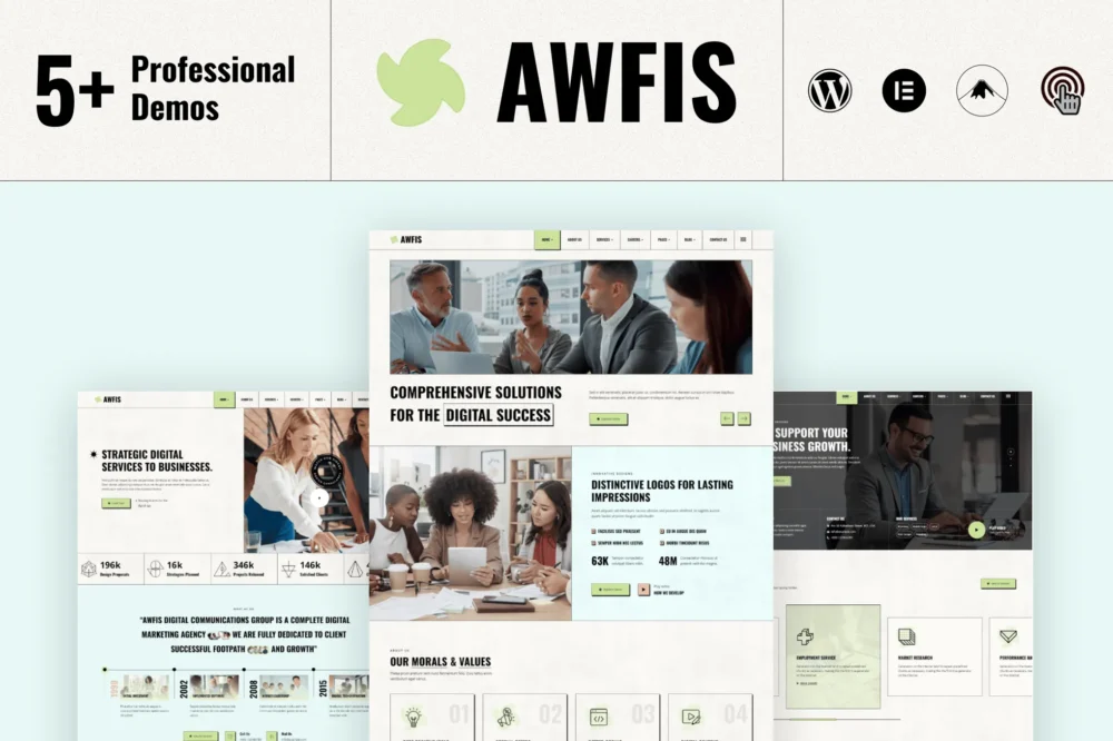 Awfis - Business Consulting WordPress Theme