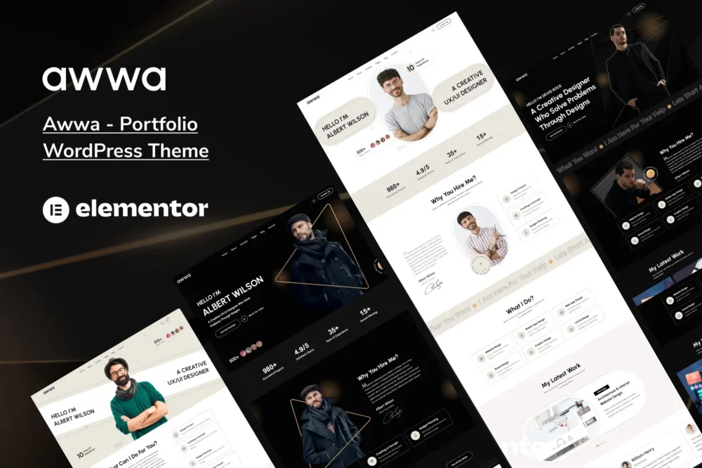 Awwa - Portfolio WordPress Theme