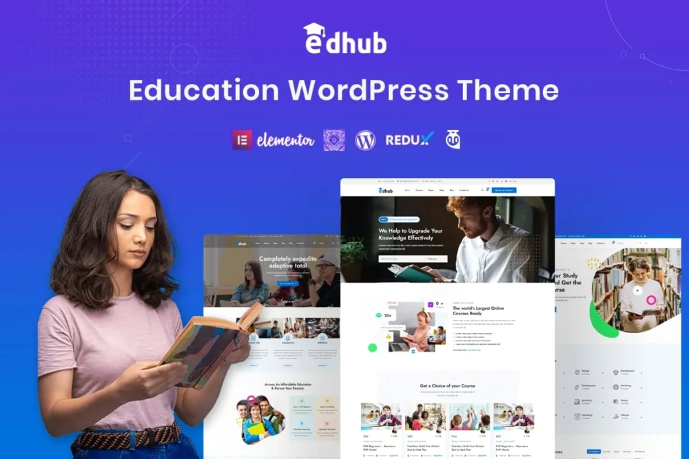 Edhub - Education LMS WordPress Theme