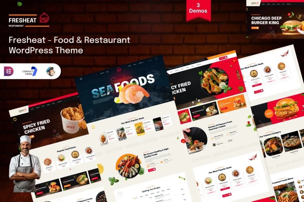 Fodis - Restaurant & Cafe WordPress Theme