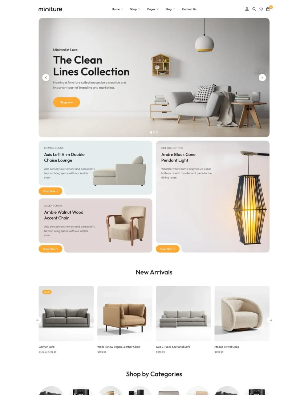 Miniture - Minimalist WooCommerce Theme