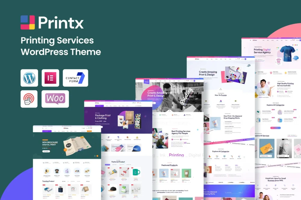 Printx-Printing Services WordPress Theme